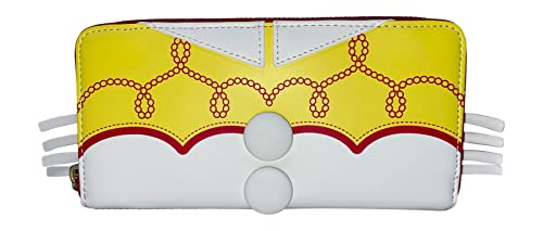 Loungefly Disney Toy Story Jessie Cosplay Geldbörse mit Reißverschluss, Weiss/opulenter Garten, Medium, Geldbörse mit Reißverschluss von Loungefly