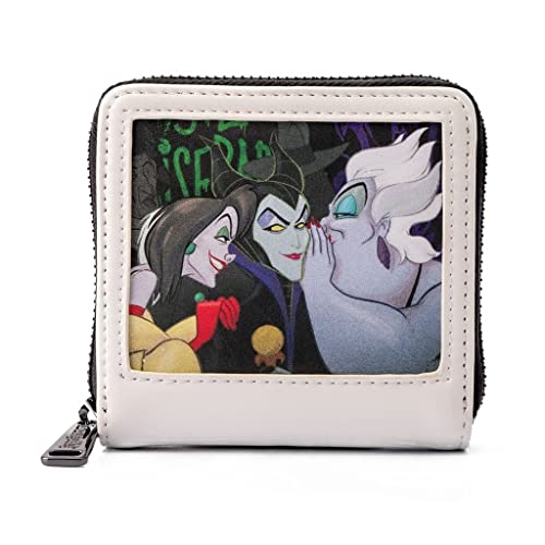 Loungefly Disney Villains Club Polaroid Zip-Around Wallet Villains Club One Size von Loungefly