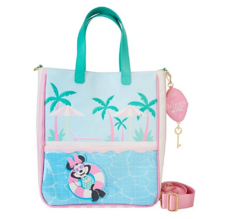 Loungefly Freizeitrucksack Disney Minnie Vacation Style tote bag + coin purse von Loungefly