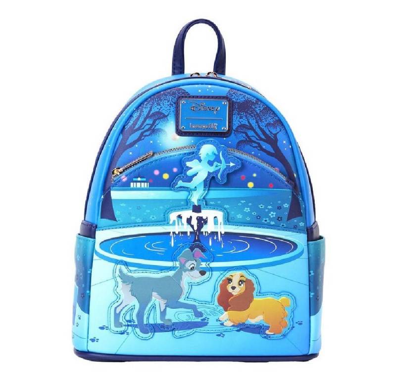 Loungefly Freizeitrucksack Disney The Lady and the Tramp 70th Anniversary Rucksack 26cm von Loungefly