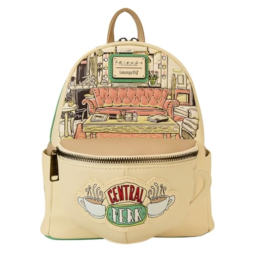Loungefly Friends Central Perk gewölbter Kaffeebecher mit Duft, Mini-Rucksack von Loungefly