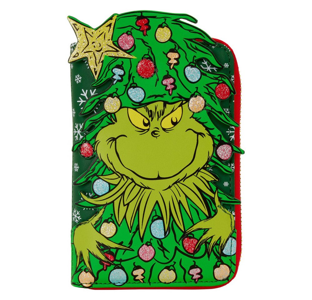 Loungefly Geldbörse Dr. Seuss by Loungefly Geldbeutel Grinch Holiday von Loungefly