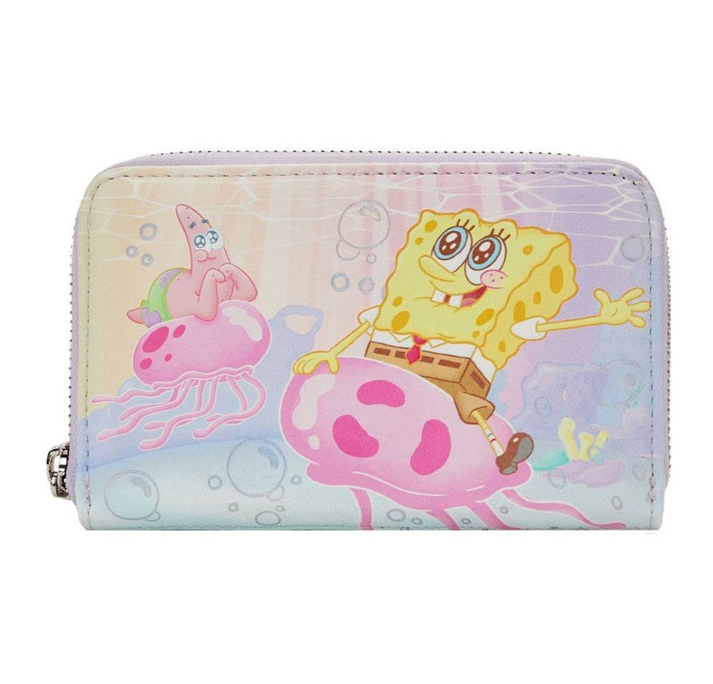 Loungefly Geldbörse SpongeBob Schwammkopf by Loungefly Geldbeutel Pastel Jellyfishing (1-tlg) von Loungefly