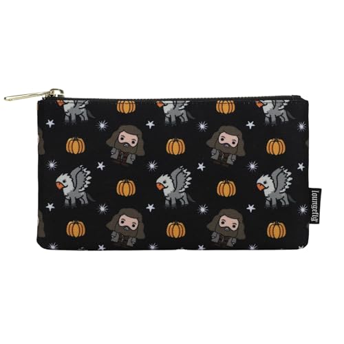 Loungefly Harry Potter Hagrid & Buckbeak AOP Chibi Nylontasche, Mehrfarbig/Meereswellen (Ocean Tides), Tasche von Loungefly