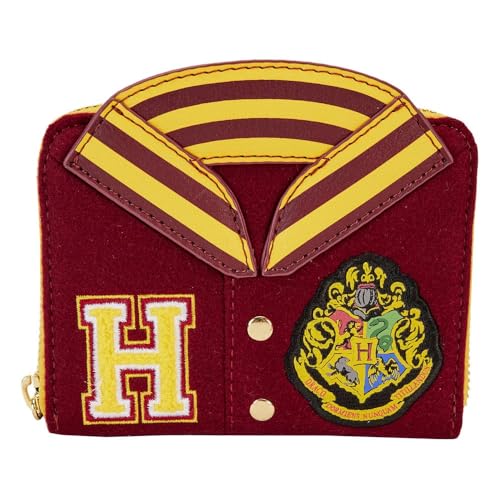 Loungefly Harry Potter Gryffindor Varsity Geldbörse mit umlaufendem Reißverschluss von Loungefly