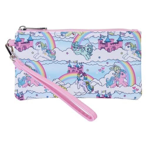 Loungefly Hasbro My Little Pony Sky Scene AOP Nylon Wristlet Wallet von Loungefly
