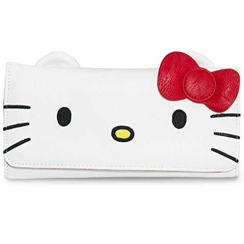 Loungefly Hello Kitty Big Face Cosplay Flap Wallet Sanrio von Loungefly