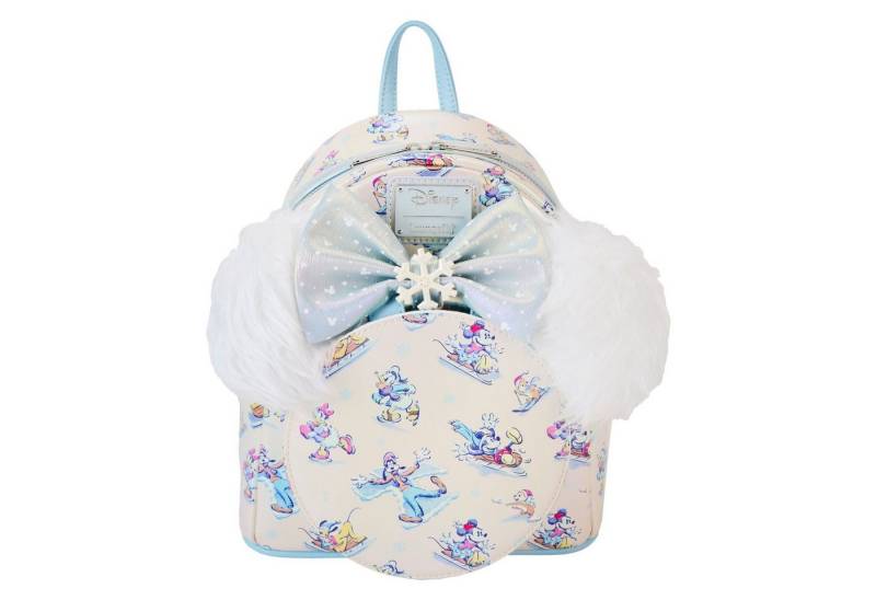 Loungefly Minirucksack Disney by Loungefly Rucksack & Haarreif Set Mickey & Friends (1-tlg), Detailliet und hochwertig, kommt mit Haarreif von Loungefly