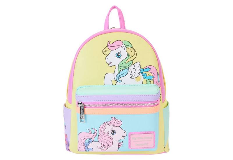 Loungefly Minirucksack Hasbro by Loungefly Rucksack My little Pony Color Block (1-tlg), hochwertig und detailliert von Loungefly