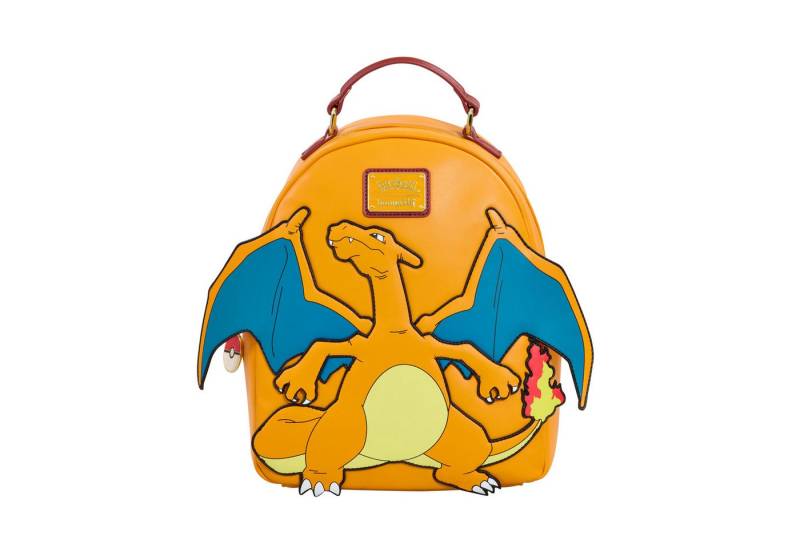 Loungefly Minirucksack Pokemon by Loungefly Mini Rucksack Charizard Cosplay (1-tlg), hochwertig und detailliert von Loungefly