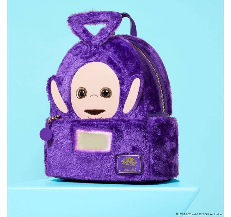 Loungefly Minirucksack Teletubbies by Loungefly Mini Rucksack Tinky-Winky (1-tlg), Hochwertig und Detailliert von Loungefly