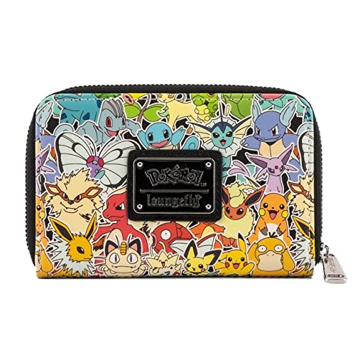 Loungefly Pokemon Ombe All Over Pattern Faux Leather Wallet von Loungefly