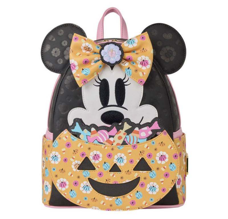 Loungefly Rucksack Disney by Loungefly Mini Rucksack Minnie Mouse Pumpkin von Loungefly