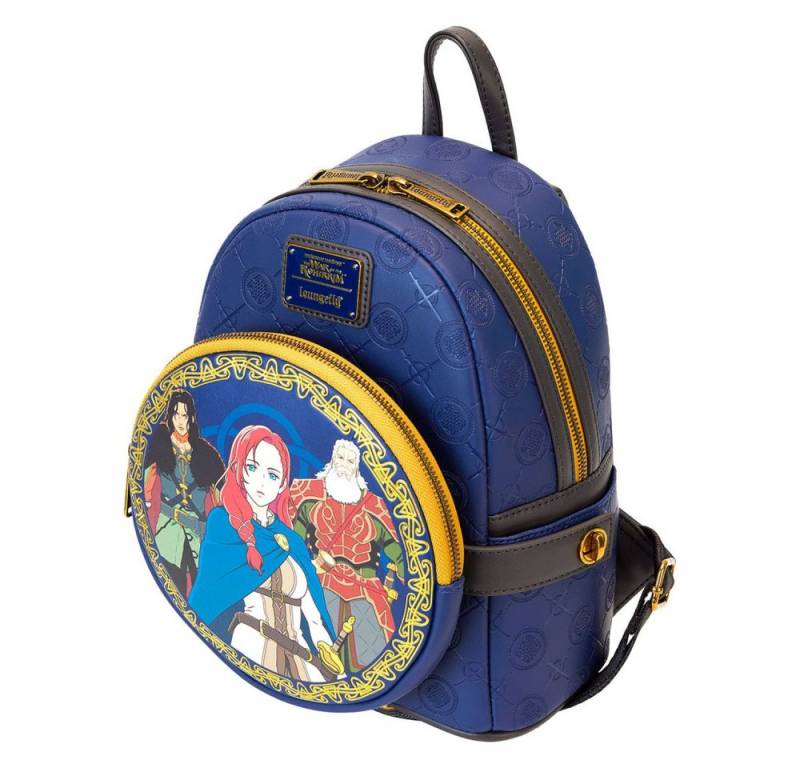 Loungefly Rucksack Herr der Ringe by Loungefly Mini Rucksack The War of Rohirrim with Fan von Loungefly