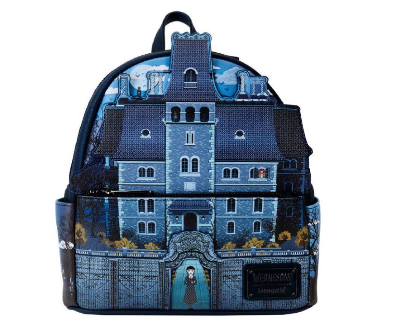 Loungefly Rucksack Loungefly Wednesday Nevermore Academy Rucksack (1-tlg) von Loungefly