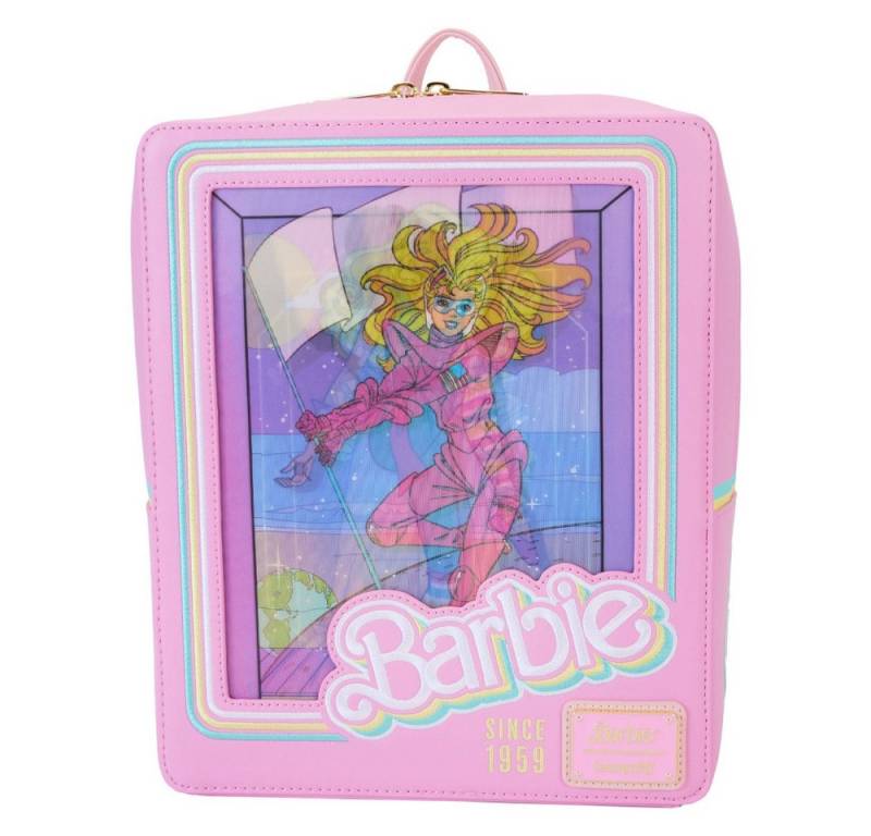 Loungefly Rucksack Mattel by Loungefly Rucksack Mini Barbie 65th Anniversary Doll Box von Loungefly