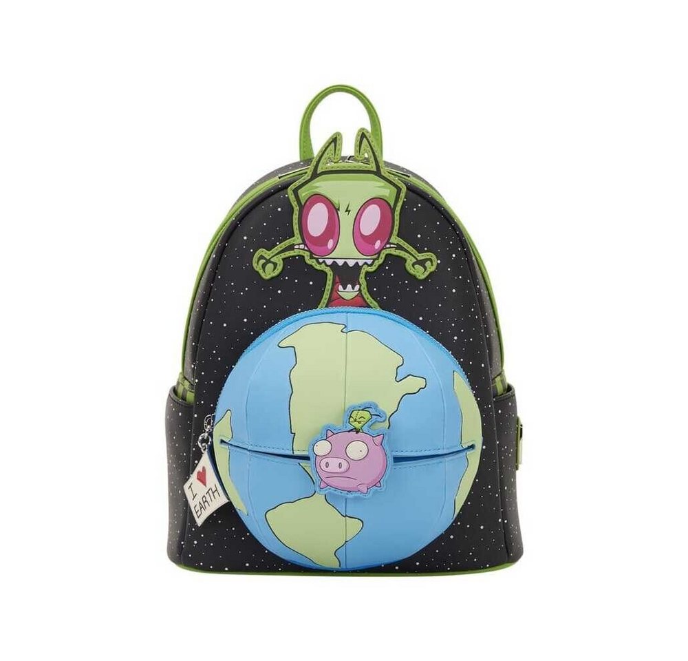 Loungefly Rucksack Nickelodeon by Loungefly Mini Rucksack Invader Zim Glow von Loungefly