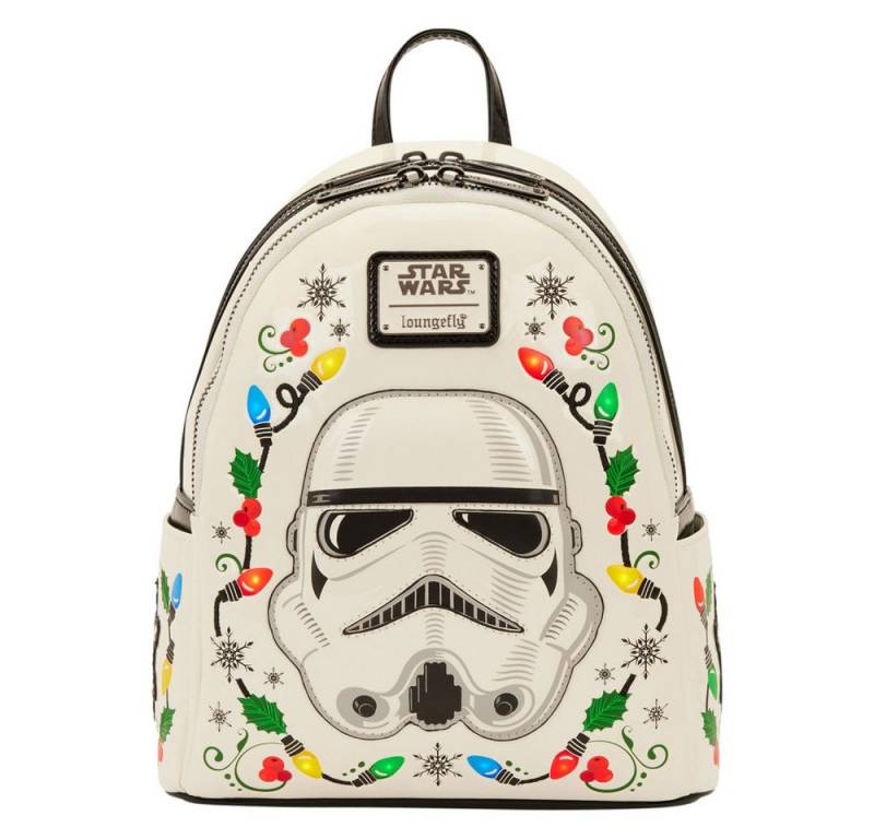Loungefly Rucksack Star Wars by Loungefly Mini Rucksack Stormtrooper Holiday von Loungefly