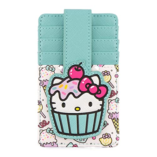 Loungefly Sanrio Hello Kitty Sweet Treats Cardholder, Mehrfarbig, klein, Mehrfarbig, Mehrfarbig, S, Kartenetui von Loungefly