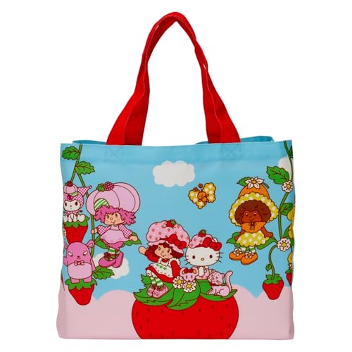 Loungefly Sanrio X Strawberry Shortcake Oversize Canvas Tote Bag von Loungefly