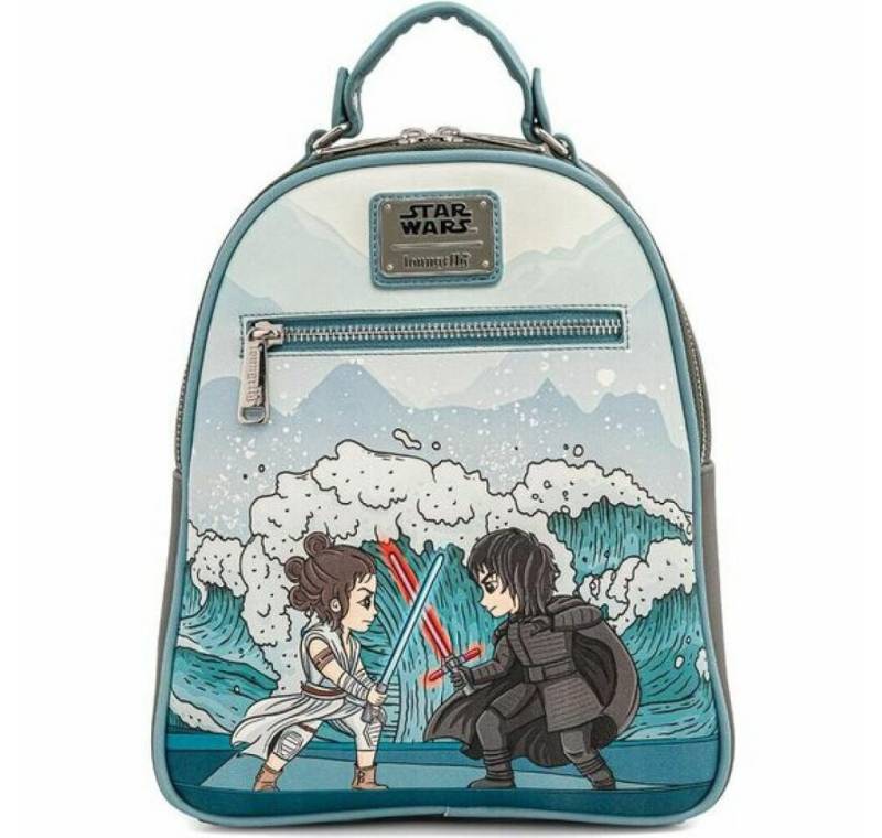 Loungefly Schultertasche Star Wars Rey Kylo Rucksack 27cm von Loungefly