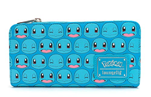 Loungefly Squirtle Pokemon Leather Flap Wallet PKWA0072 von Loungefly