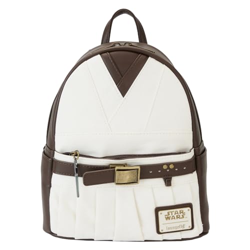 Loungefly Star Wars Obi Wan Kenobi Cosplay Damen Doppelriemen Schultertasche Geldbörse, Mehrfarbig/Meereswellen (Ocean Tides), Einheitsgröße, Kompakt von Loungefly