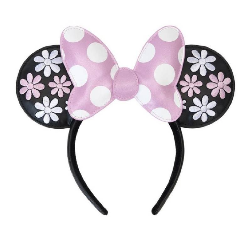 Loungefly Stirnband Disney Minnie Floral Rock the Dots ear Stirnband von Loungefly