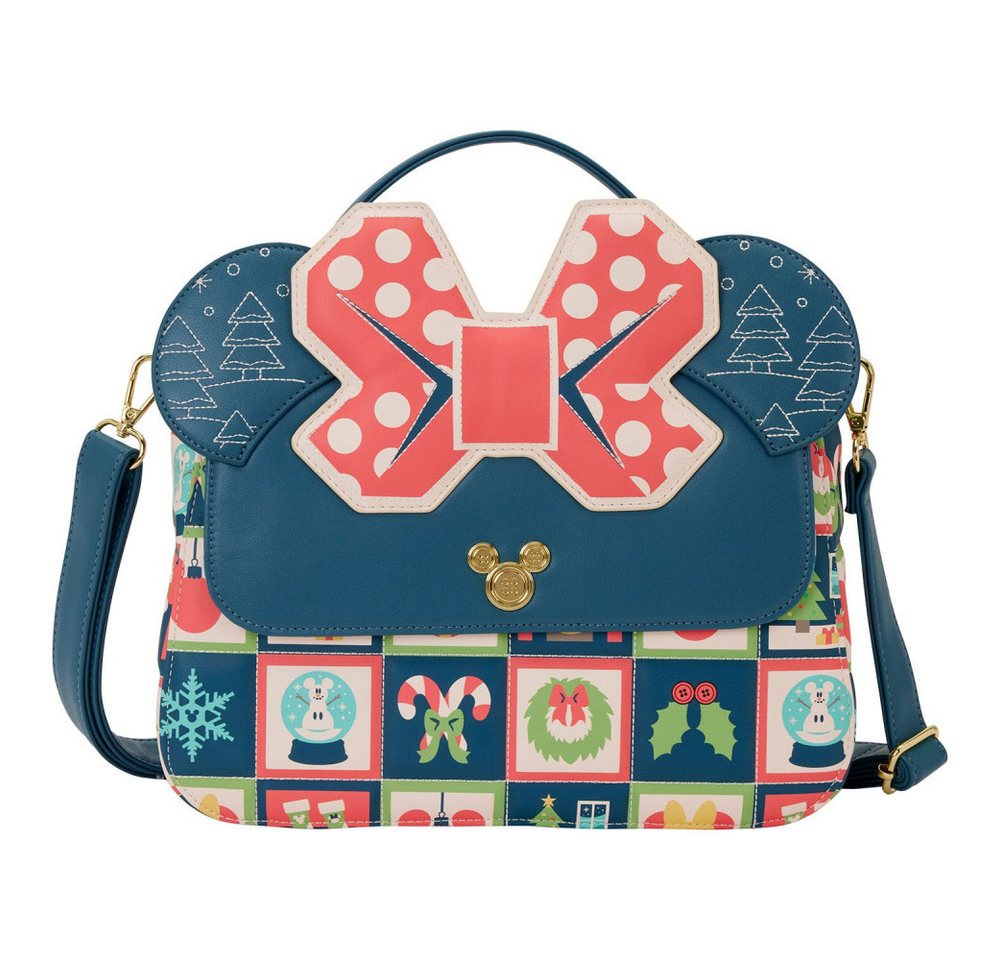 Loungefly Umhängetasche Disney by Loungefly Umhängetasche Mickey and Minnie Holiday von Loungefly