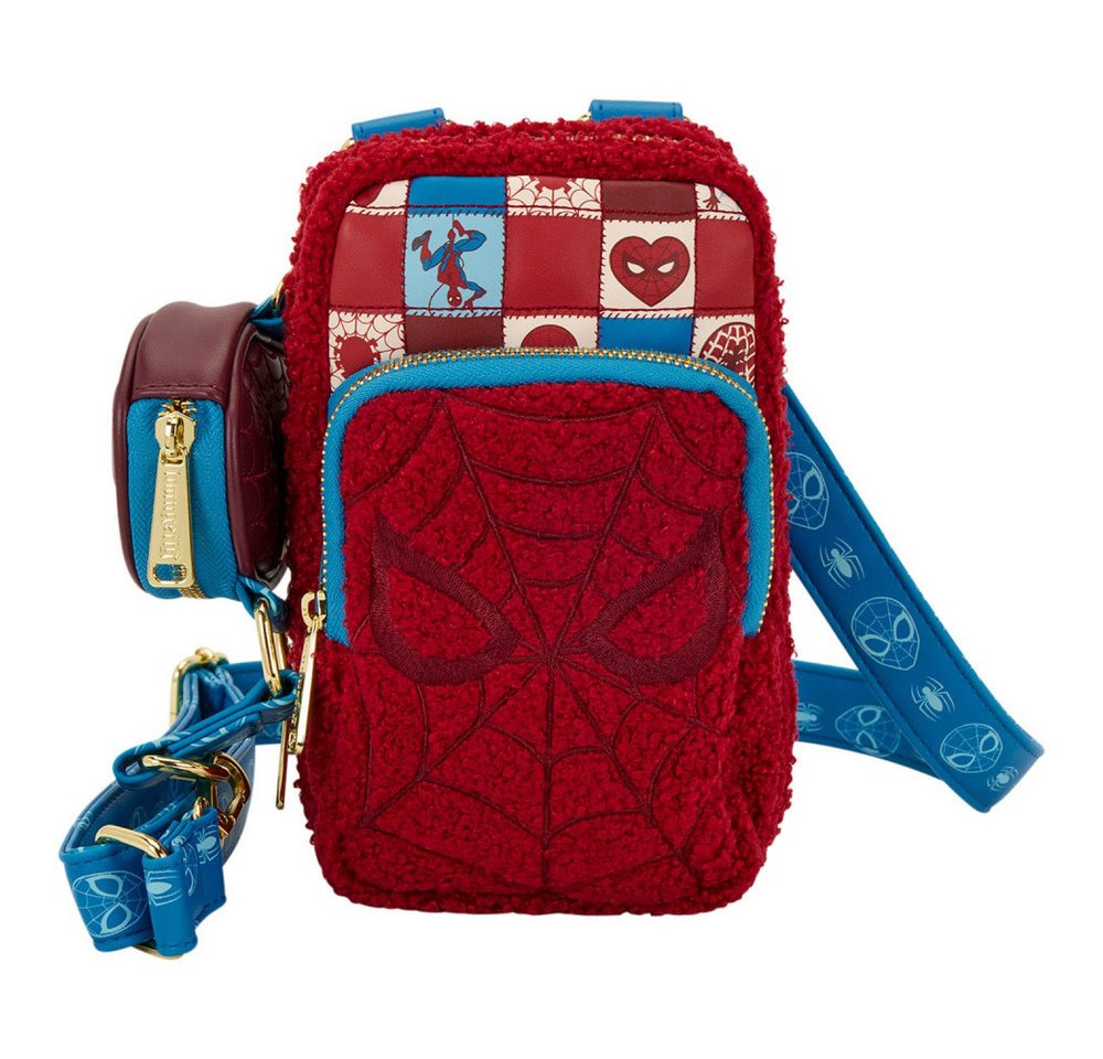 Loungefly Umhängetasche Marvel by Loungefly Umhängetasche mit Geldbeutel Spider-Man Cell Phone von Loungefly