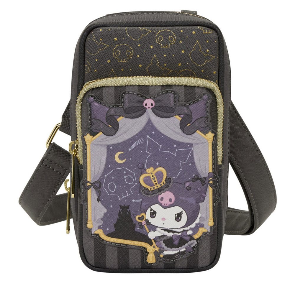 Loungefly Umhängetasche Sanrio by Loungefly Umhängetasche mit Geldbeutel 20th Anniversary Kuro von Loungefly