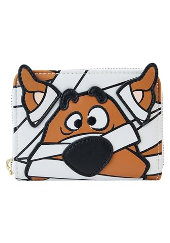 Loungefly WB Scooby Doo Mummy Cosplay Zip Around Wallet, Weiss/opulenter Garten, Einheitsgröße, Geldbörse von Loungefly