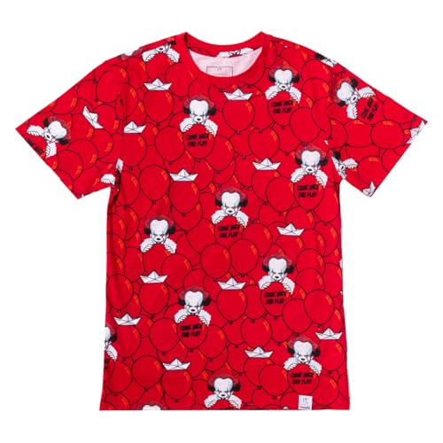 Loungefly Warner Brothers IT Pennywise Unisex-T-Shirt, Größe L Loungefly Warner Brothers IT Pennywise Unisex-T-Shirt, Größe L von Loungefly