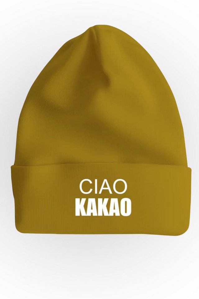 Lounis Jerseymütze Ripp Mütze Ciao Kakao - Kinderbekleidung Bio-Baumwolle von Lounis