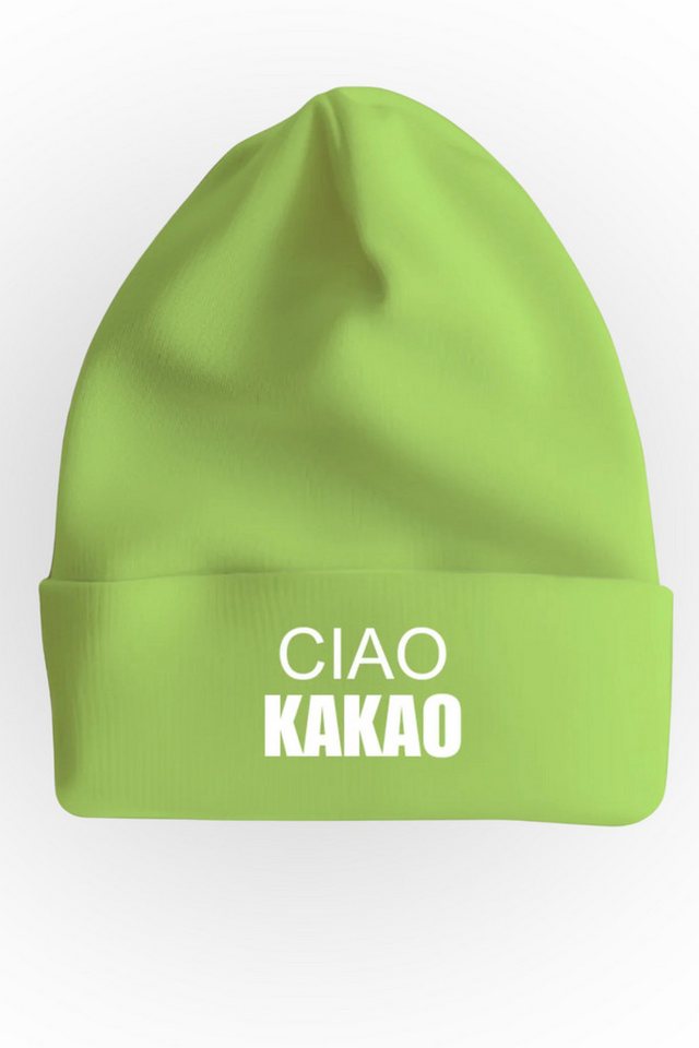 Lounis Jerseymütze Ripp Mütze Ciao Kakao - Kinderbekleidung Bio-Baumwolle von Lounis
