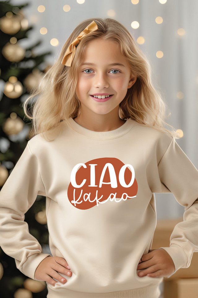 Lounis Langarmshirt Ciao Kakao - Kindershirt - Babys und Kinder - 100% Bio-Baumwolle von Lounis