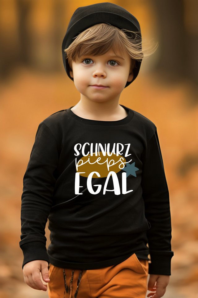 Lounis Langarmshirt EGAL - Babys und Kleinkinder - Langes Shirt - Kindermode Bio-Baumwolle von Lounis
