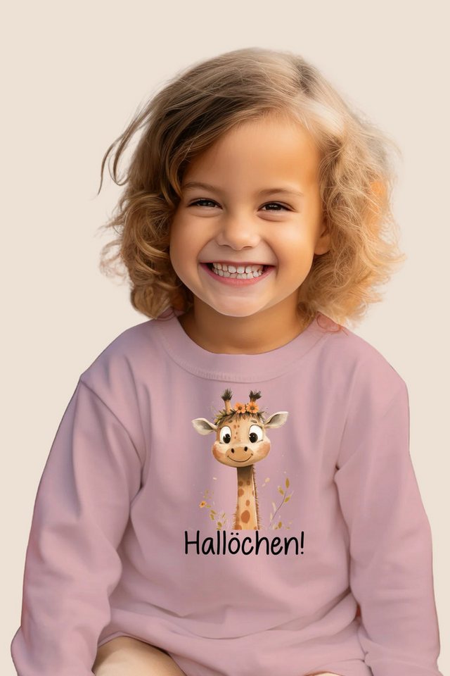 Lounis Langarmshirt Langarmshirt "HAL­LÖ­CHEN!" - Weihnachtsgeschenk - Baby und Kids von Lounis