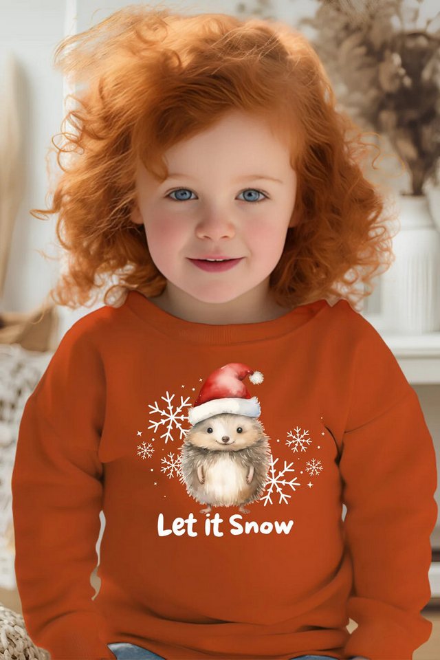 Lounis Langarmshirt Let It Snow - Langarmshirts für Kinder – Festliche Weihnachtsmode von Lounis
