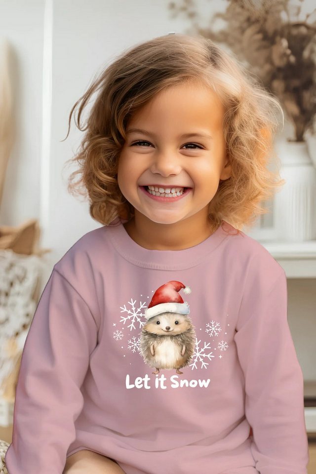 Lounis Langarmshirt Let It Snow - Langarmshirts für Kinder – Festliche Weihnachtsmode von Lounis