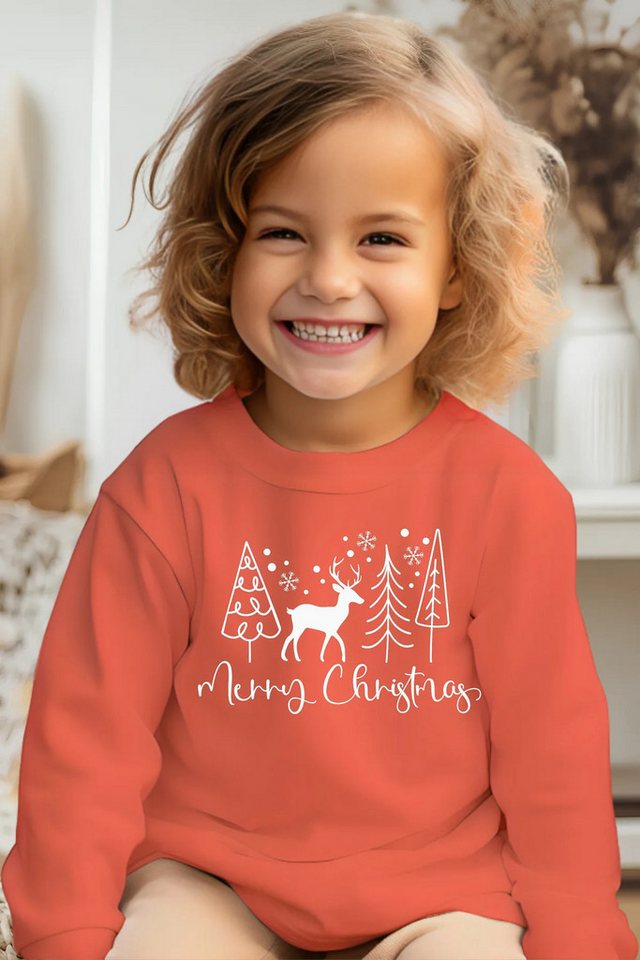Lounis Langarmshirt Merry Christmas Langarmshirts für Kinder – Festliche Weihnachtsmode von Lounis