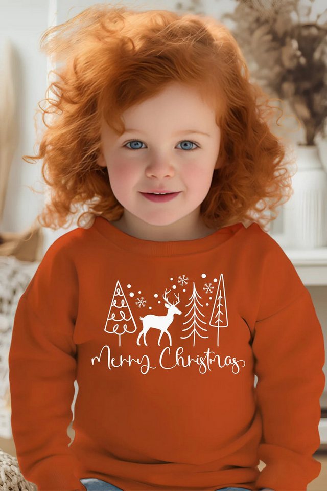 Lounis Langarmshirt Merry Christmas Langarmshirts für Kinder – Festliche Weihnachtsmode von Lounis
