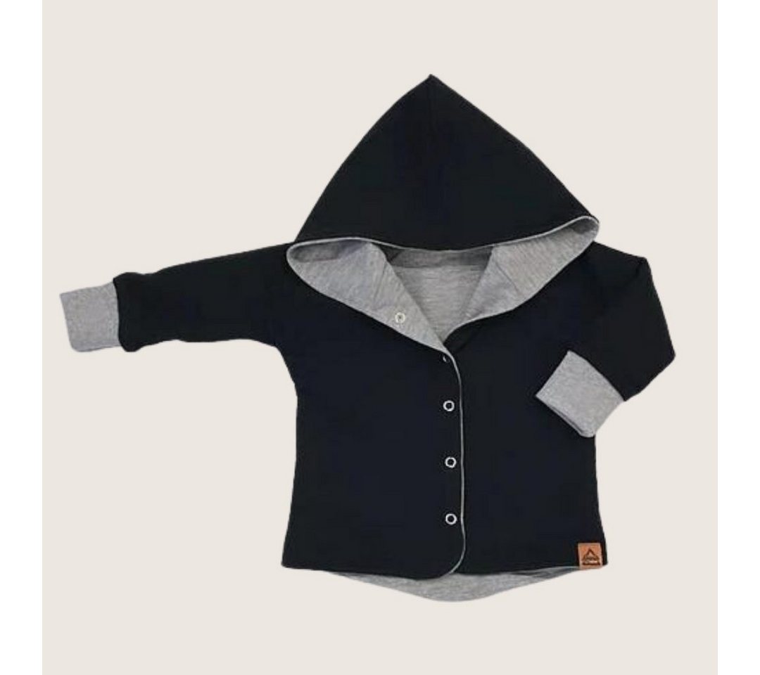 Lounis Wendejacke Wendejacke schwarz/hellgrau für Babys und Kleinkinder von Lounis