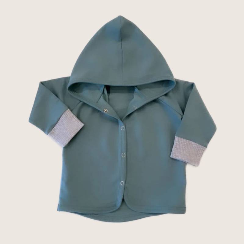 Kapuzenjacke Für Babys Und Kinder | Baby Kinderjacke Größe 56-110 Mint von LounisShop