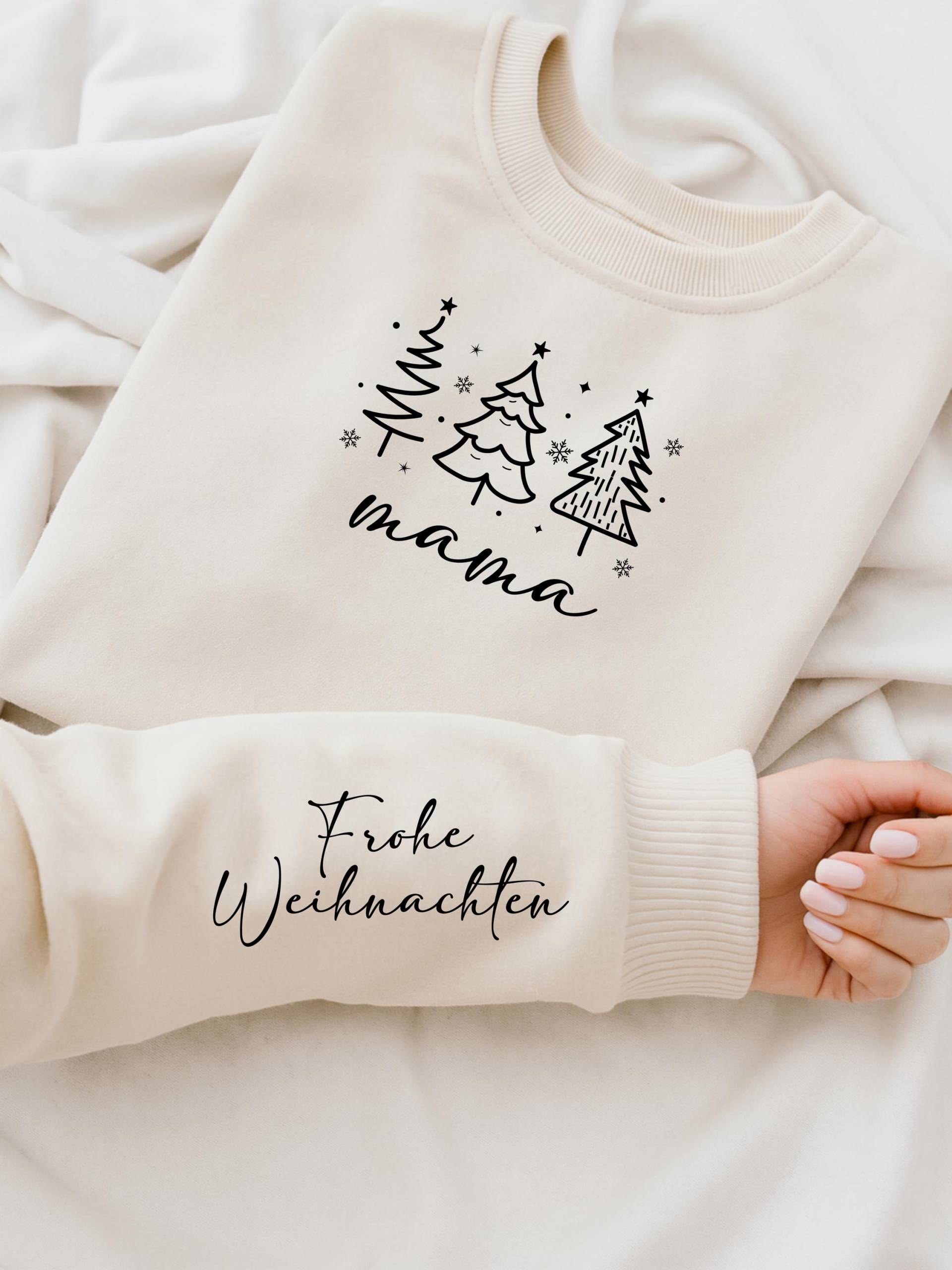 Mama Sweatshirt "Frohe Weihnachten" - Cooler Pullover, Ideal Für Den Herbst & Als Geschenk Die Beste Der Welt von LounisShop