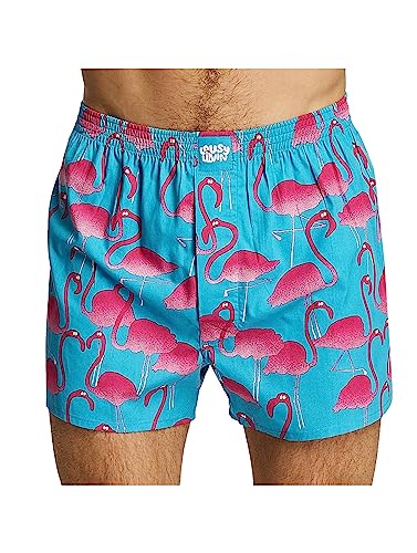 Lousy Livin Underwear Herren Boxershorts Flamingos Gr. L von Lousy Livin