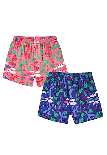 Lousy Livin 2Pack Boxershorts Dinos (as3, Alpha, m, Regular, Regular) von Lousy Livin