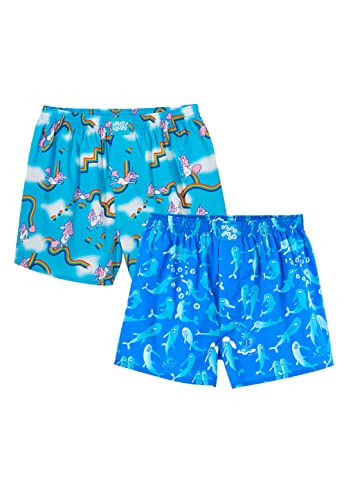 Lousy Livin 2pack Sky Gym & Dolphins Boxershorts (as3, Alpha, l, Regular, Regular) von Lousy Livin