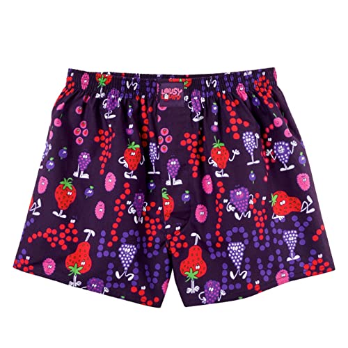 Lousy Livin Boxershorts Berry Mix (Dark Berry) (L) von Lousy Livin