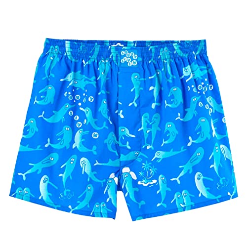 Lousy Livin Boxershorts Dolphins (Oceans) (as3, Alpha, l, Regular, Regular) von Lousy Livin